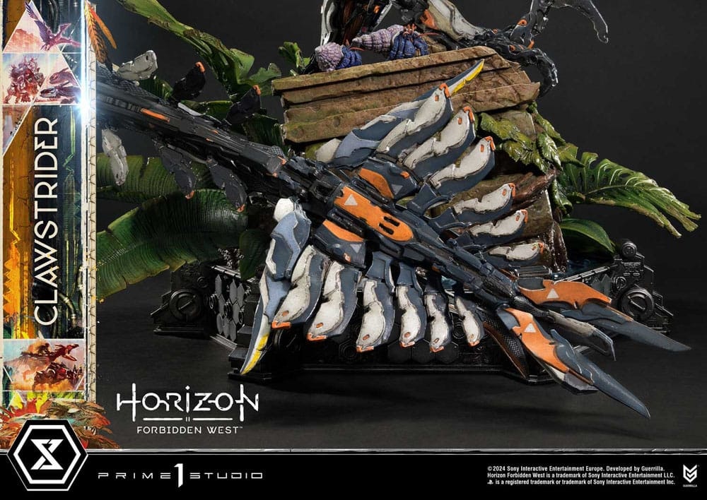 Horizon Forbidden West Ultimate Premium Masterline Series Statue 1/4 Clawstrider 68 cm (Totalpris 22.500,-)
