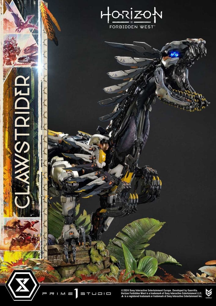 Horizon Forbidden West Ultimate Premium Masterline Series Statue 1/4 Clawstrider 68 cm (Totalpris 22.500,-)