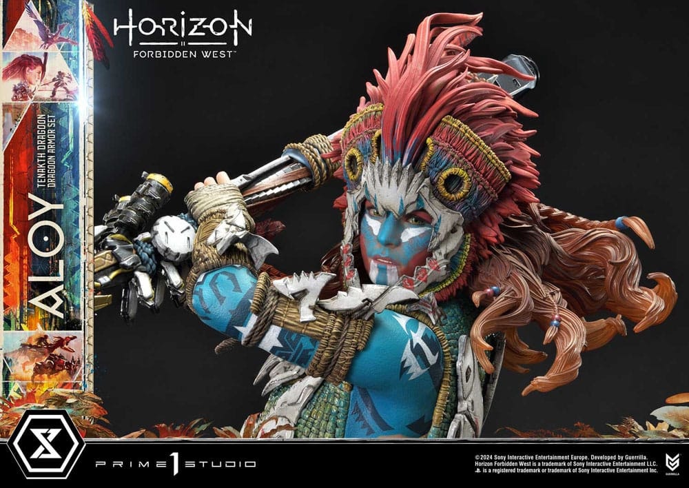 Horizon Forbidden West Ultimate Premium Masterline Series Statue 1/4 Aloy 69 cm (Totalpris 21.000,-)