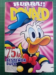 Hurra!! Donald 75 år Bestemor Duck