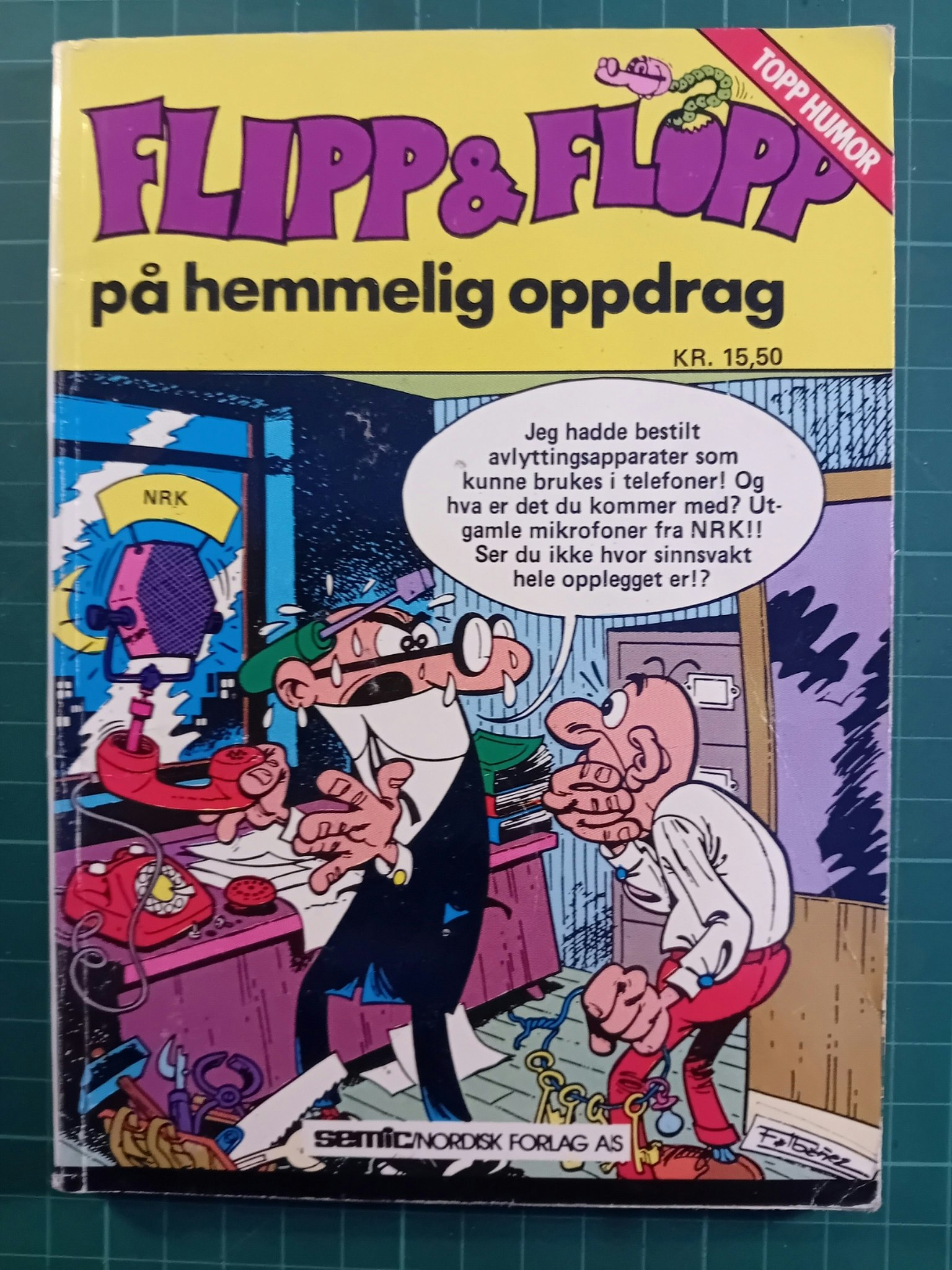 Flipp og Flopp på hemmelig oppdrag Pocket 03