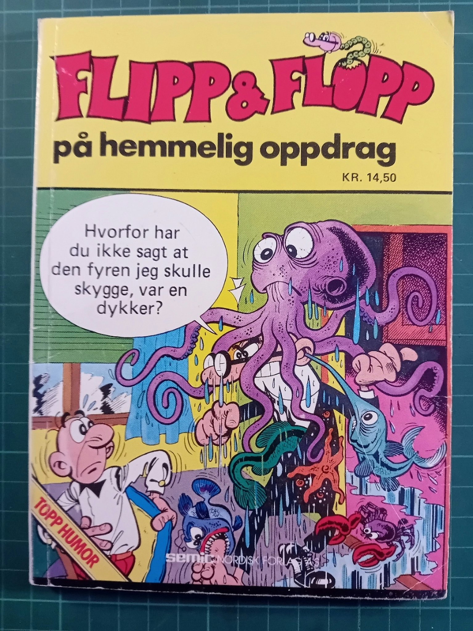 Flipp og Flopp på hemmelig oppdrag Pocket 01