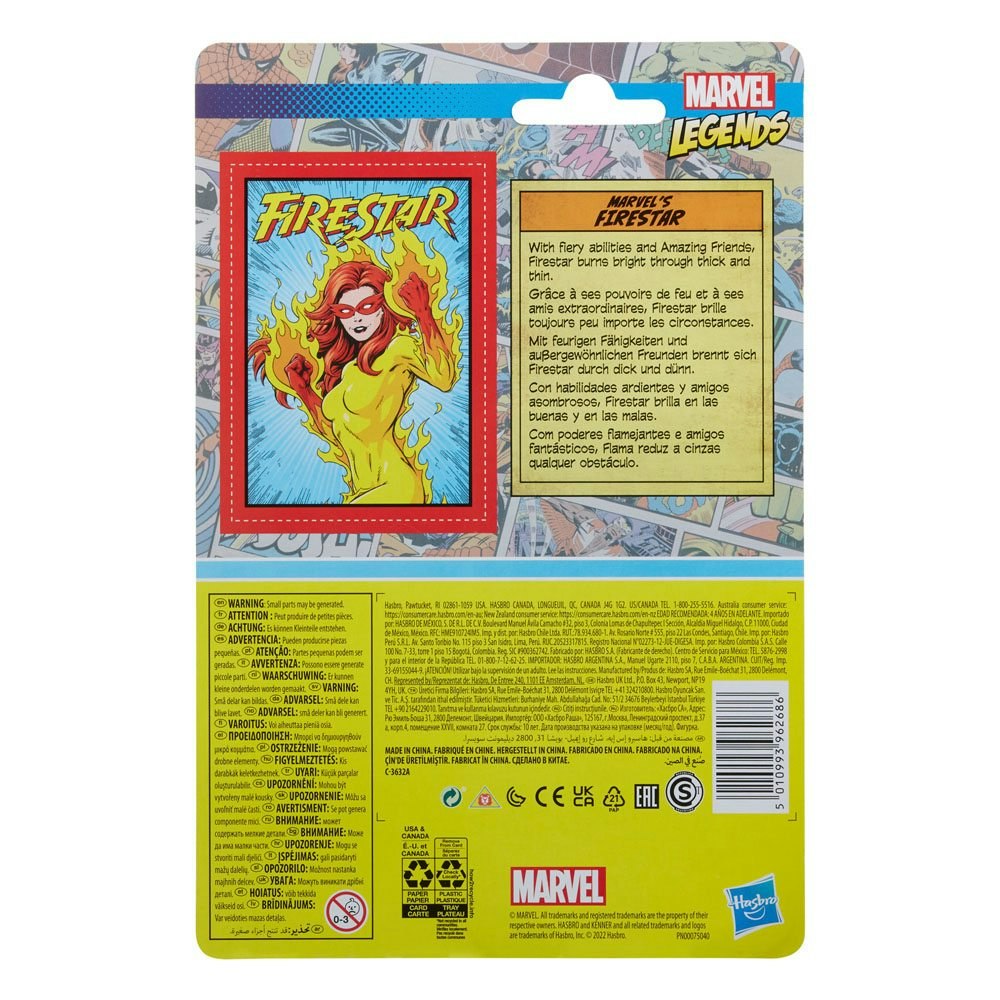 Marvel Legends : Firestar 10 cm