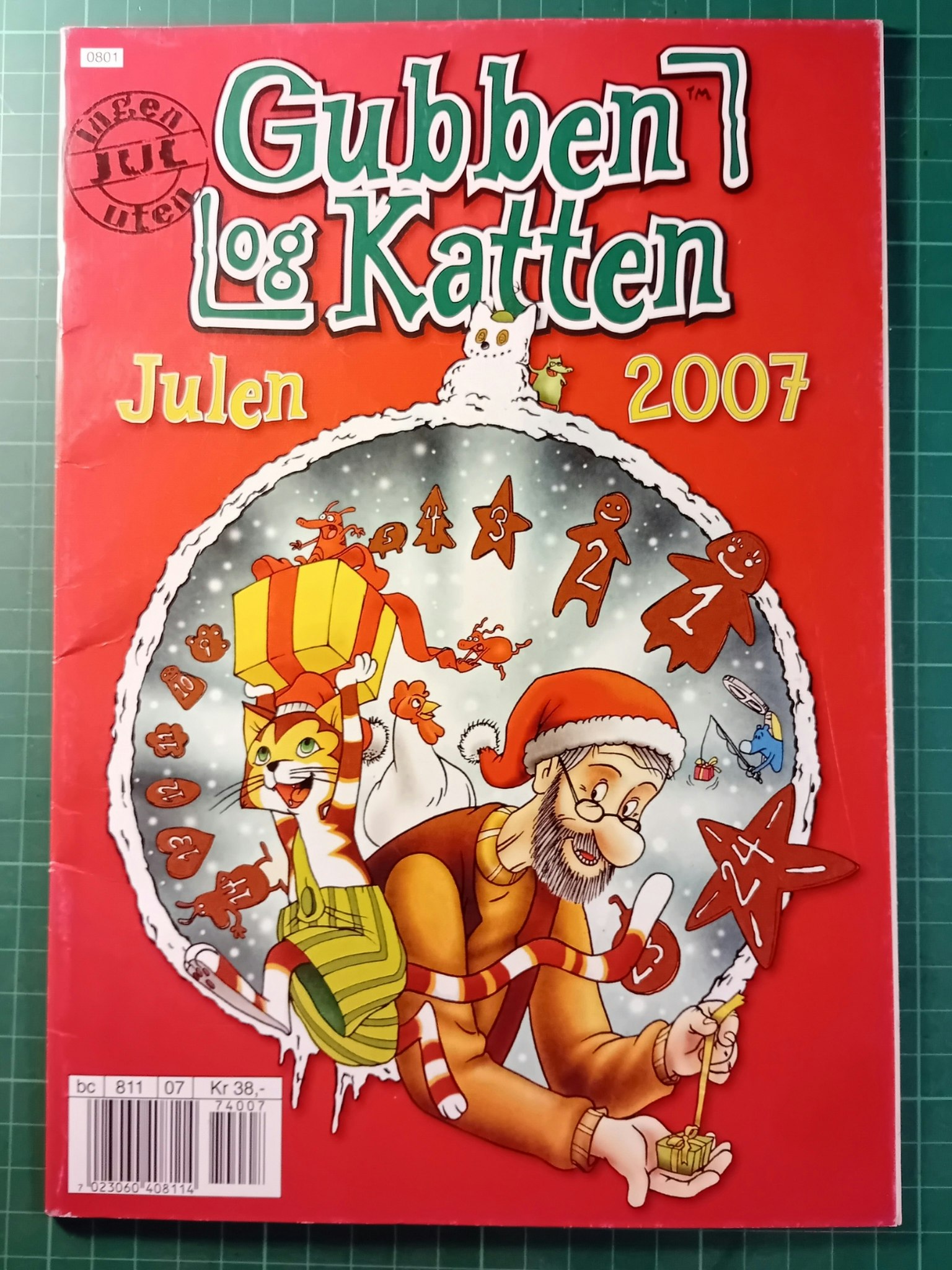 Gubben og katten Julen 2007