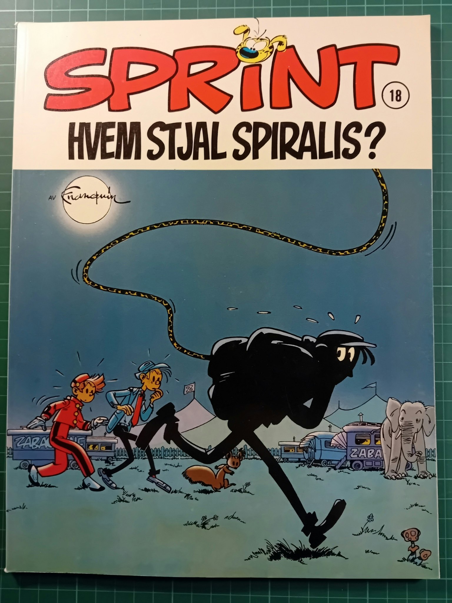 Sprint 18 Hvem stjal Spiralis?