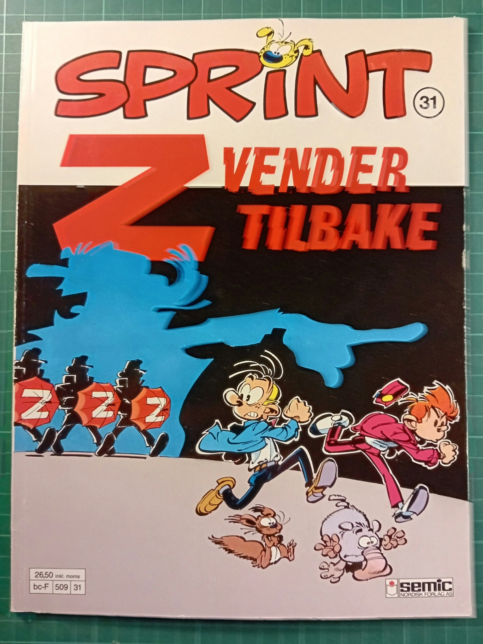 Sprint 31 Z vender tilbake
