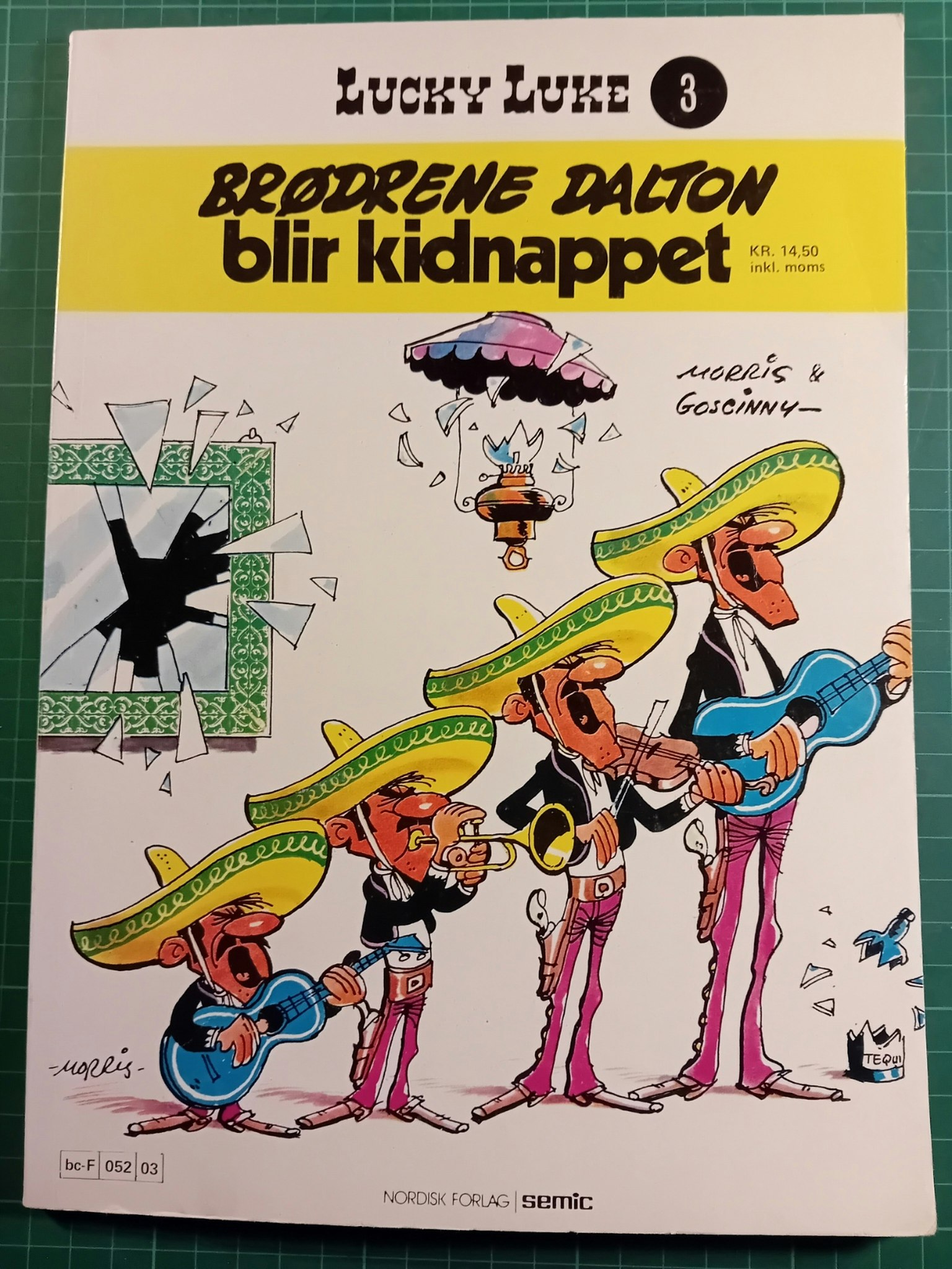 Lucky Luke 03 Brødrene Dalton blir kidnappet