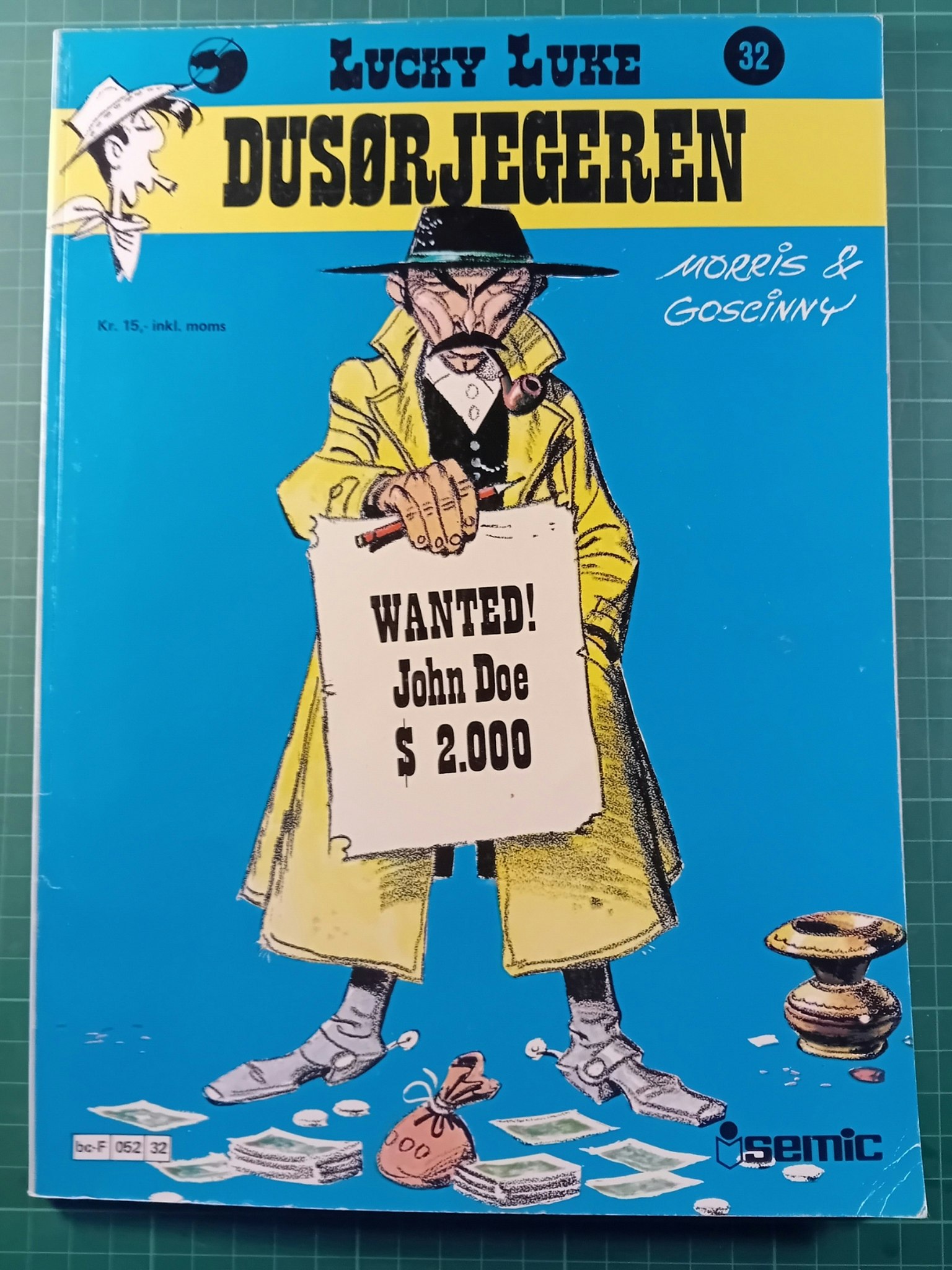 Lucky Luke 32 Dusørjegeren 1 opplag
