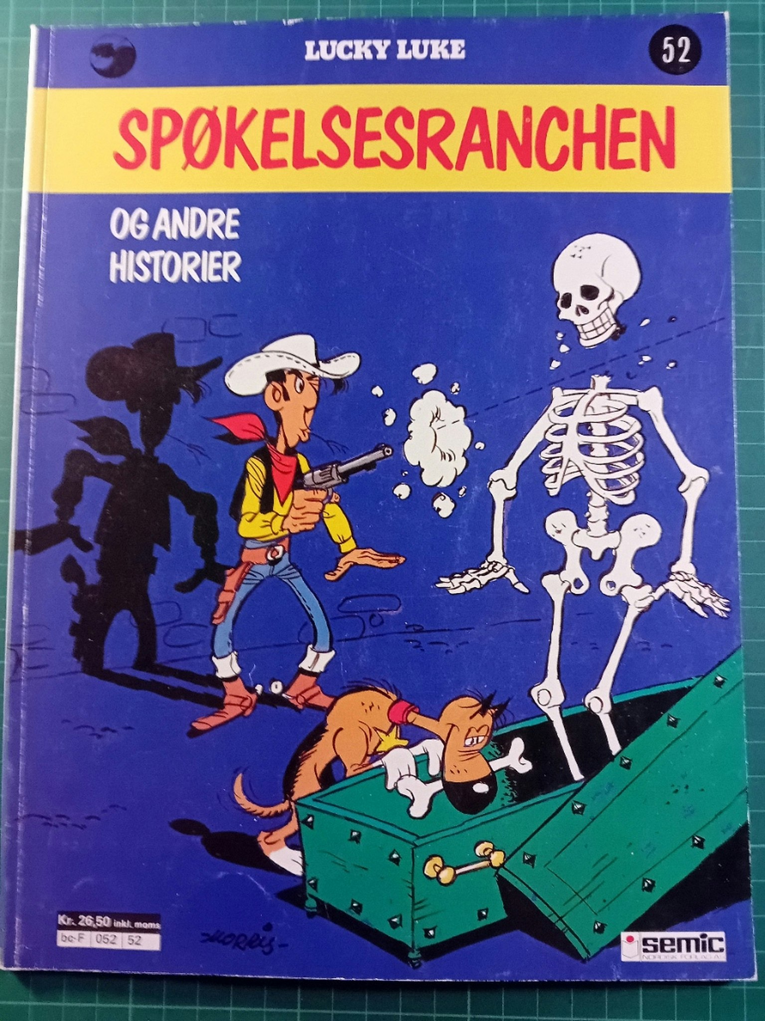 Lucky Luke 52 Spøkelsesranchen og andre historier 1 opplag
