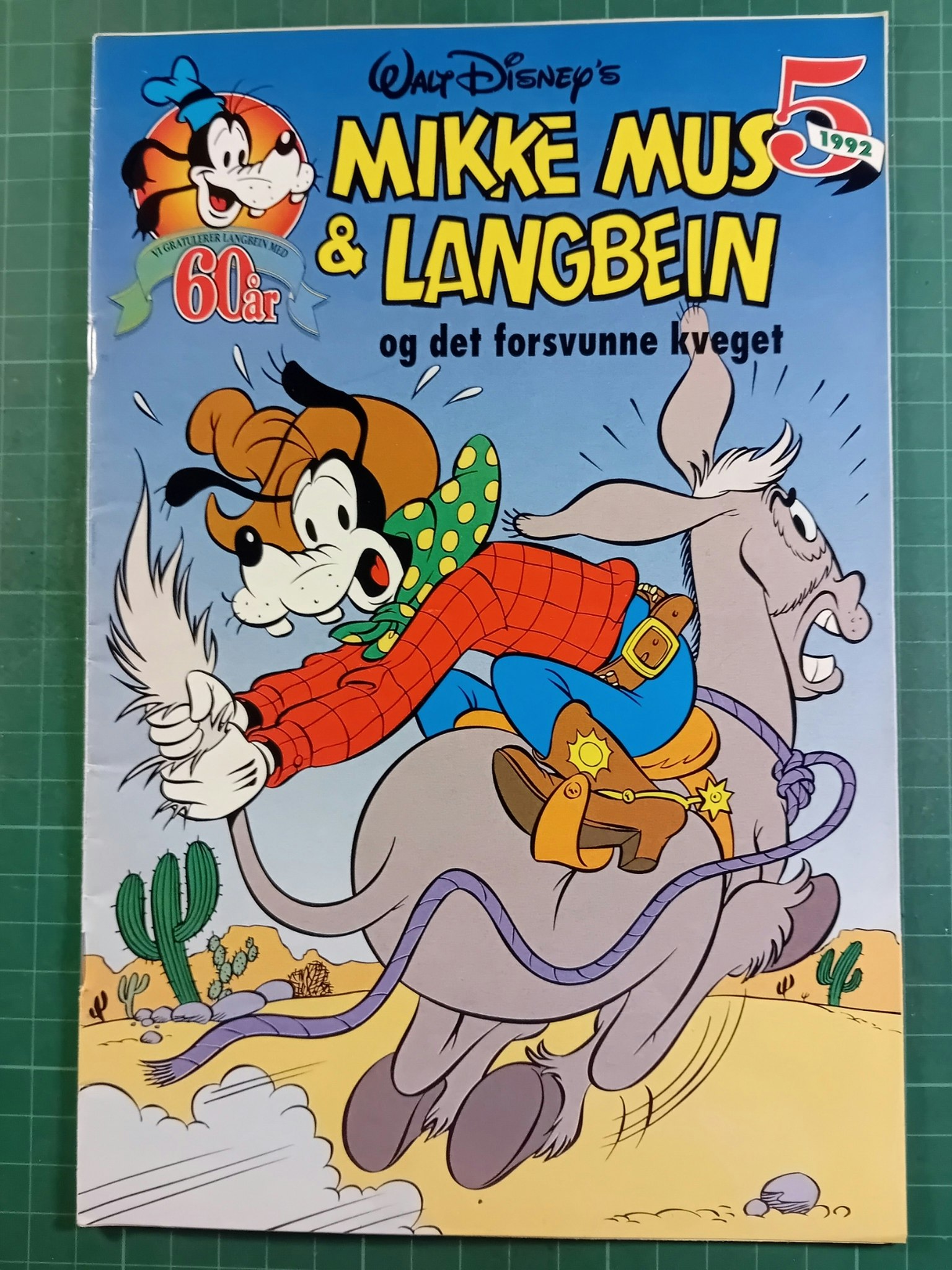 Mikke Mus & Langbein og det forsvunne kveget 5/1992