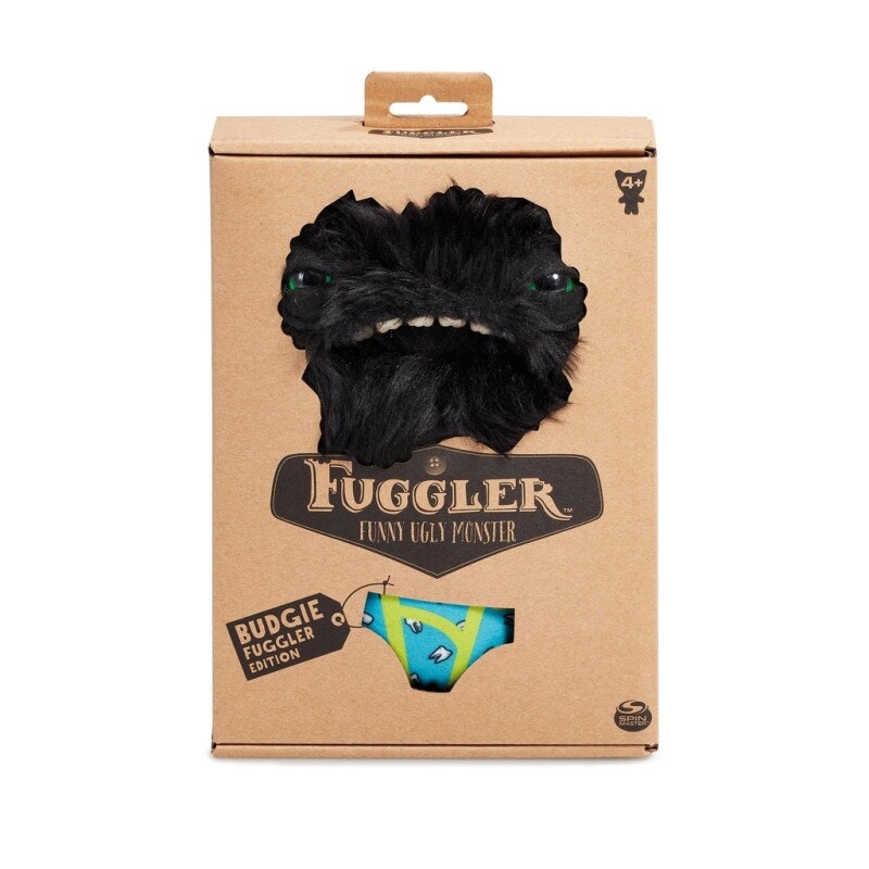 Fuggler Budgie Wide Eyed Weirdo Black