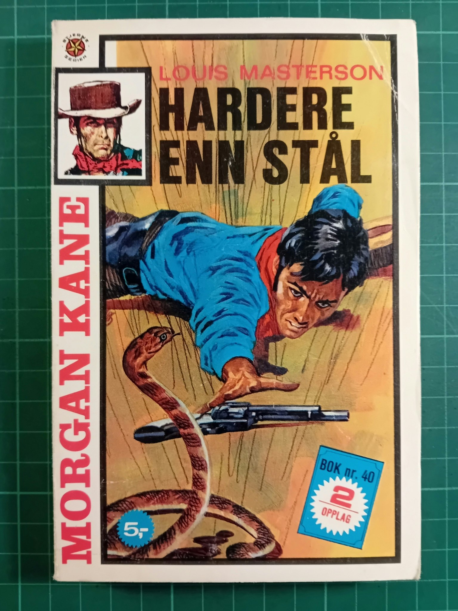 Morgan Kane pocket 40 Hardere enn stål