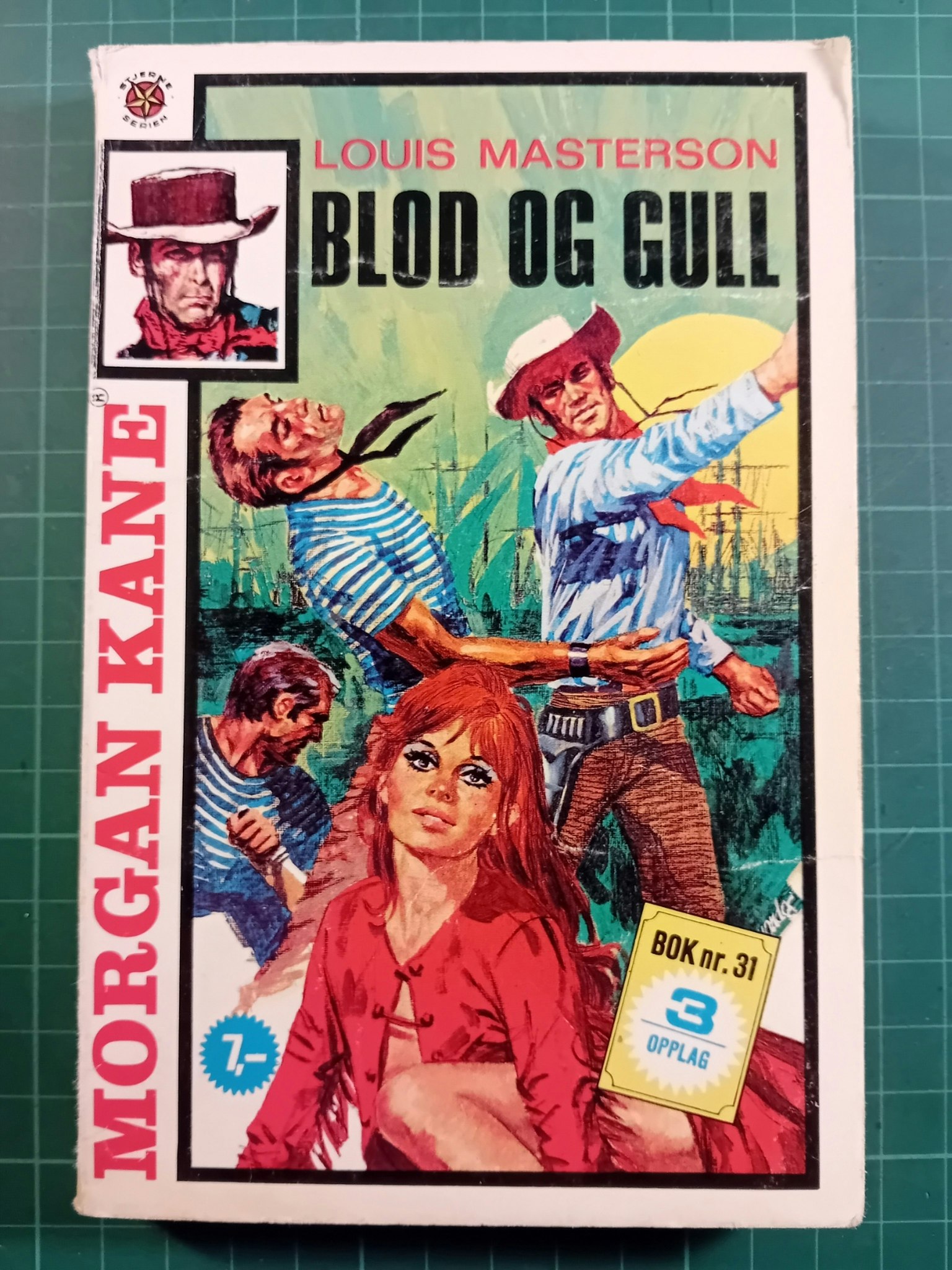 Morgan Kane pocket 31 Blod og gull