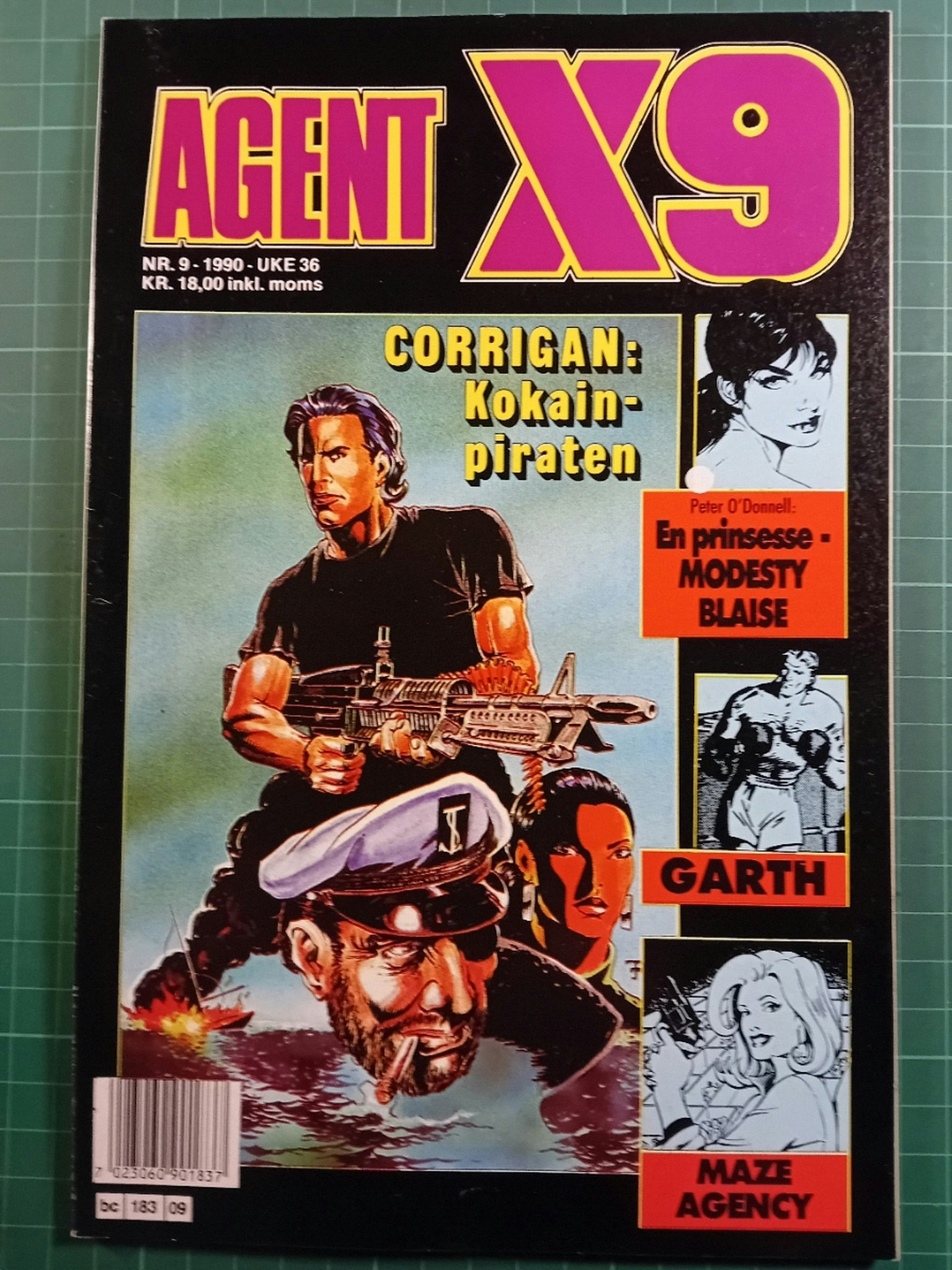 Agent X9 1990- 09