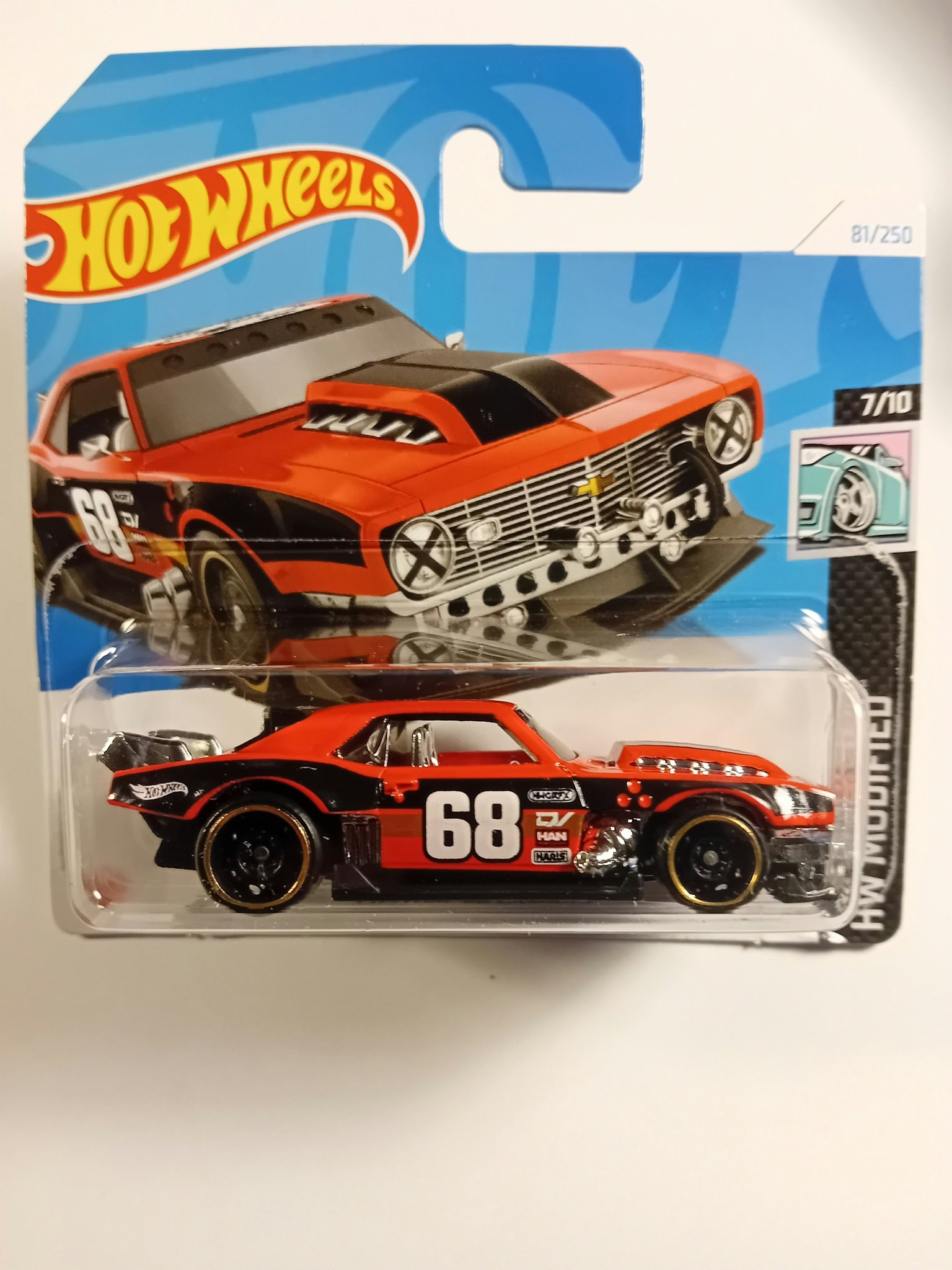 Camaro 1968 Custom Rød #081
