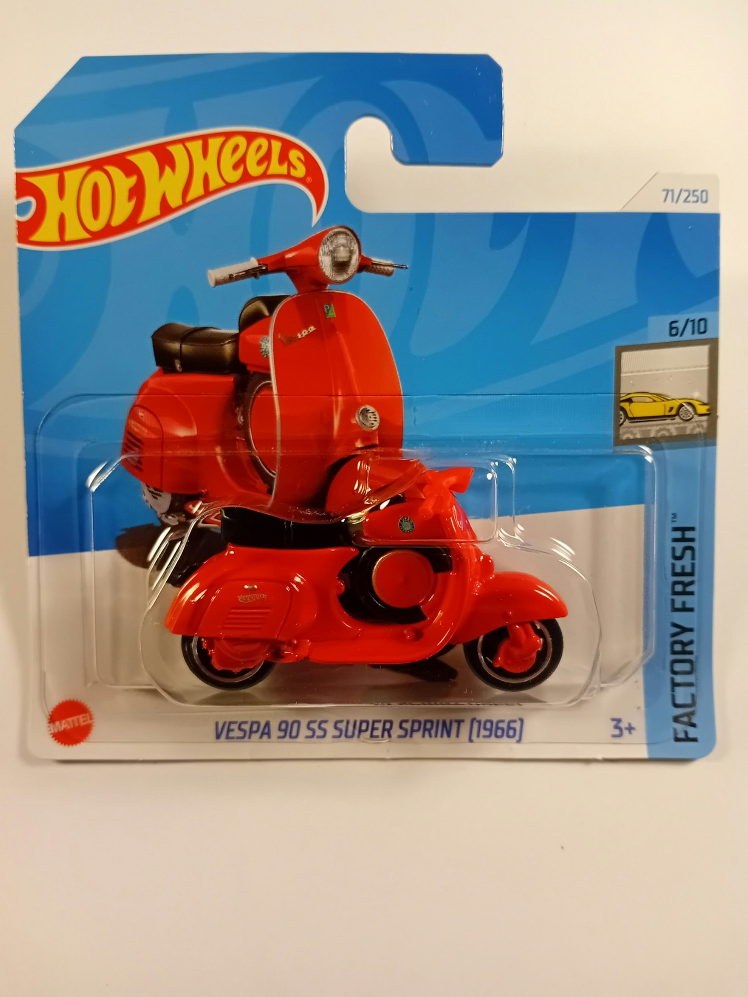 Vespa 90 SS Super Sprint 1966 Rød #071