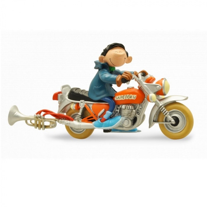 Viggo på motorsykkel statue