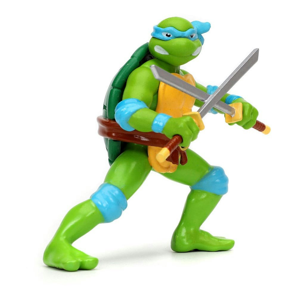 Jada : Teenage Mutant Ninja Turtles Diecast Model 1/24  Leonardo & VW Samba Buss