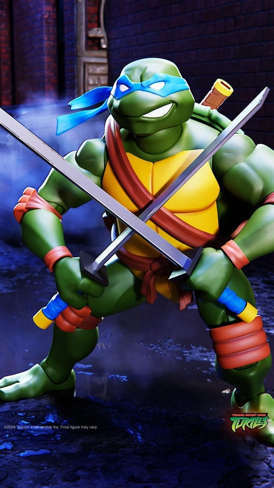Teenage Mutant Ninja Turtles Ultimates Action Figure Wave 12 Leonardo 18 cm (Totalpris 995,-)