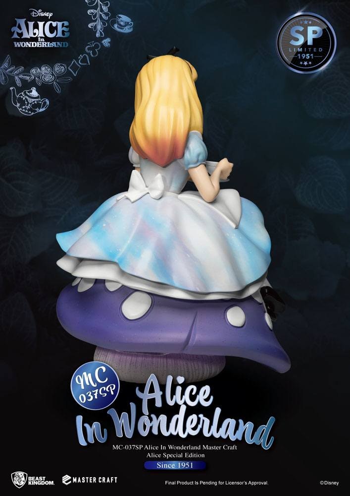 Alice In Wonderland Master Craft Statue Alice Special Edition 36 cm