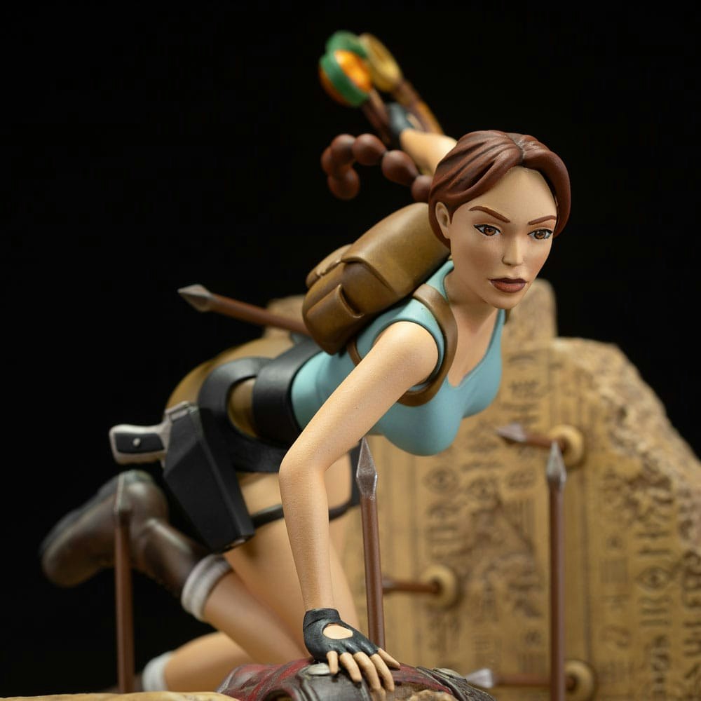 Tomb Raider 1996 PVC Statue Lara Croft Classic Era 17 cm (Totalpris 995,-)