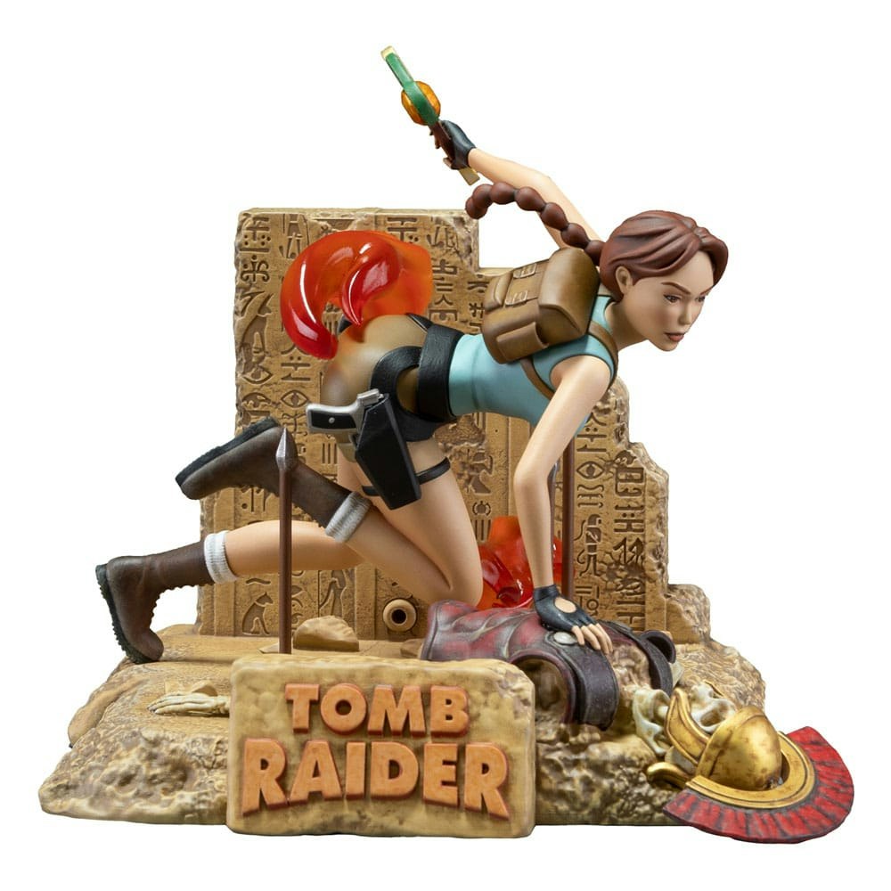 Tomb Raider 1996 PVC Statue Lara Croft Classic Era 17 cm (Totalpris 995,-)