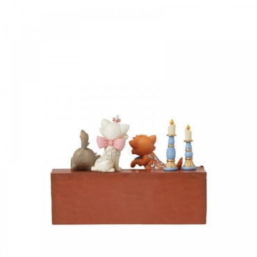 Paws at Play (Aristocat Kittens on Piano Figurine) (Totalpris 629,-)
