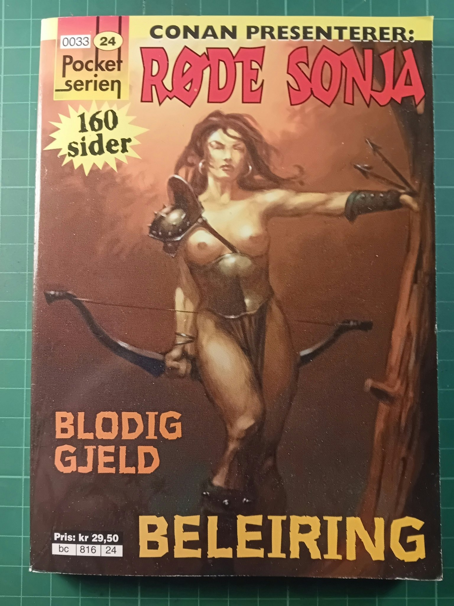 Pocket serien 24 : Røde Sonja