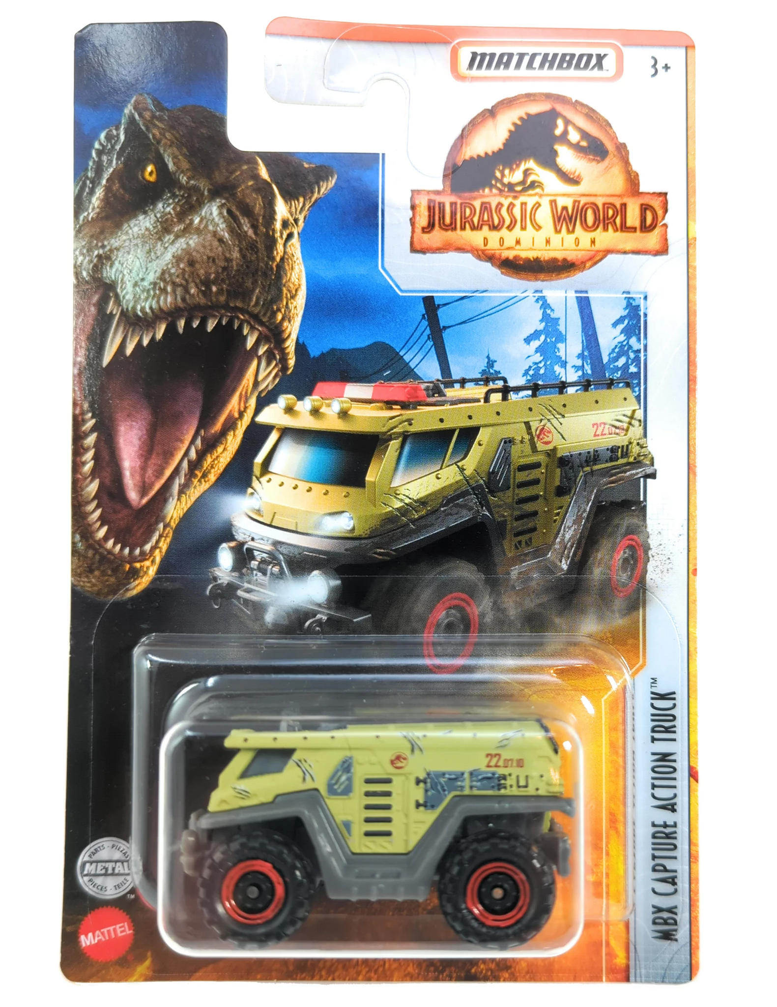 Matchbox Jurassic World Dominion : MBX Capture Action truck