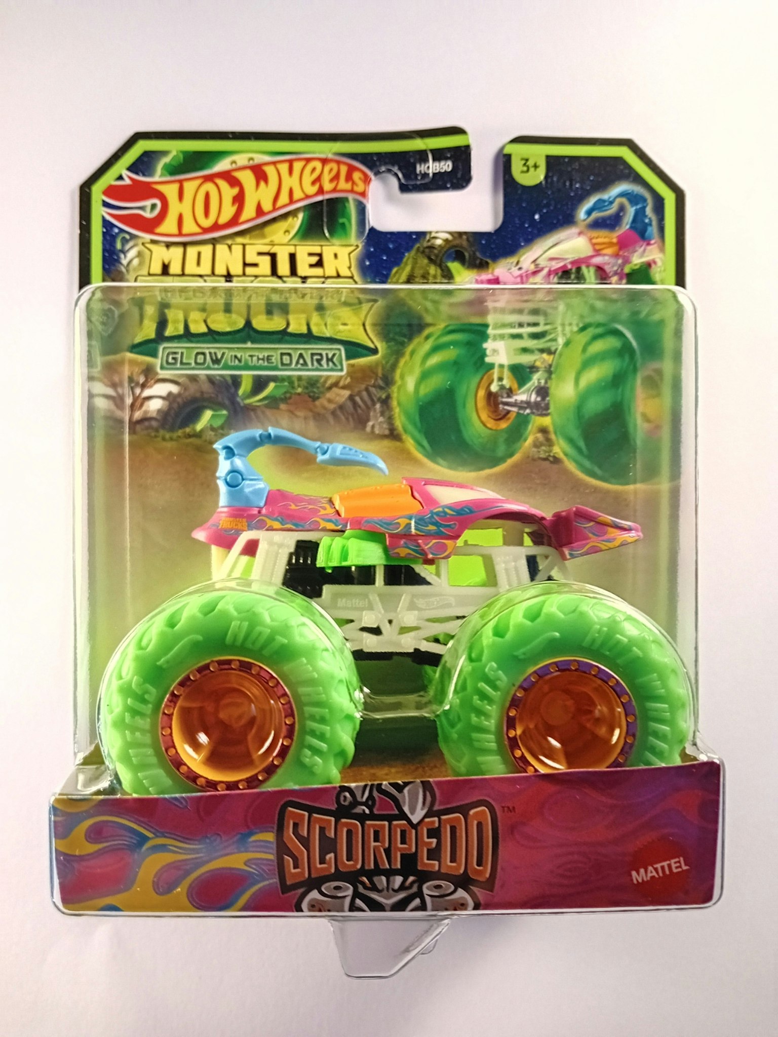 Monster Trucks Glow in the dark : Scorpedo