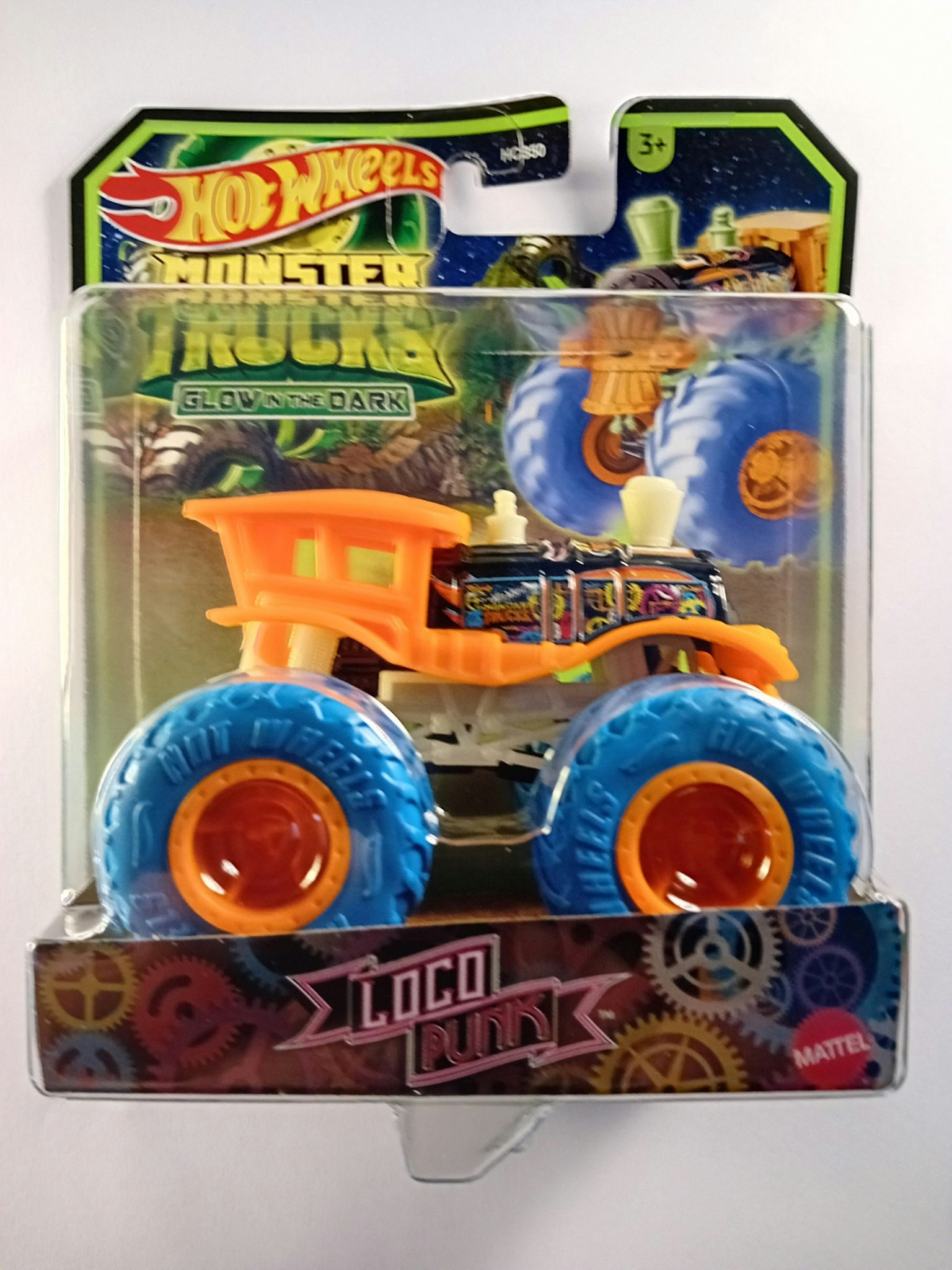 Monster Trucks Glow in the dark : Loco Punk