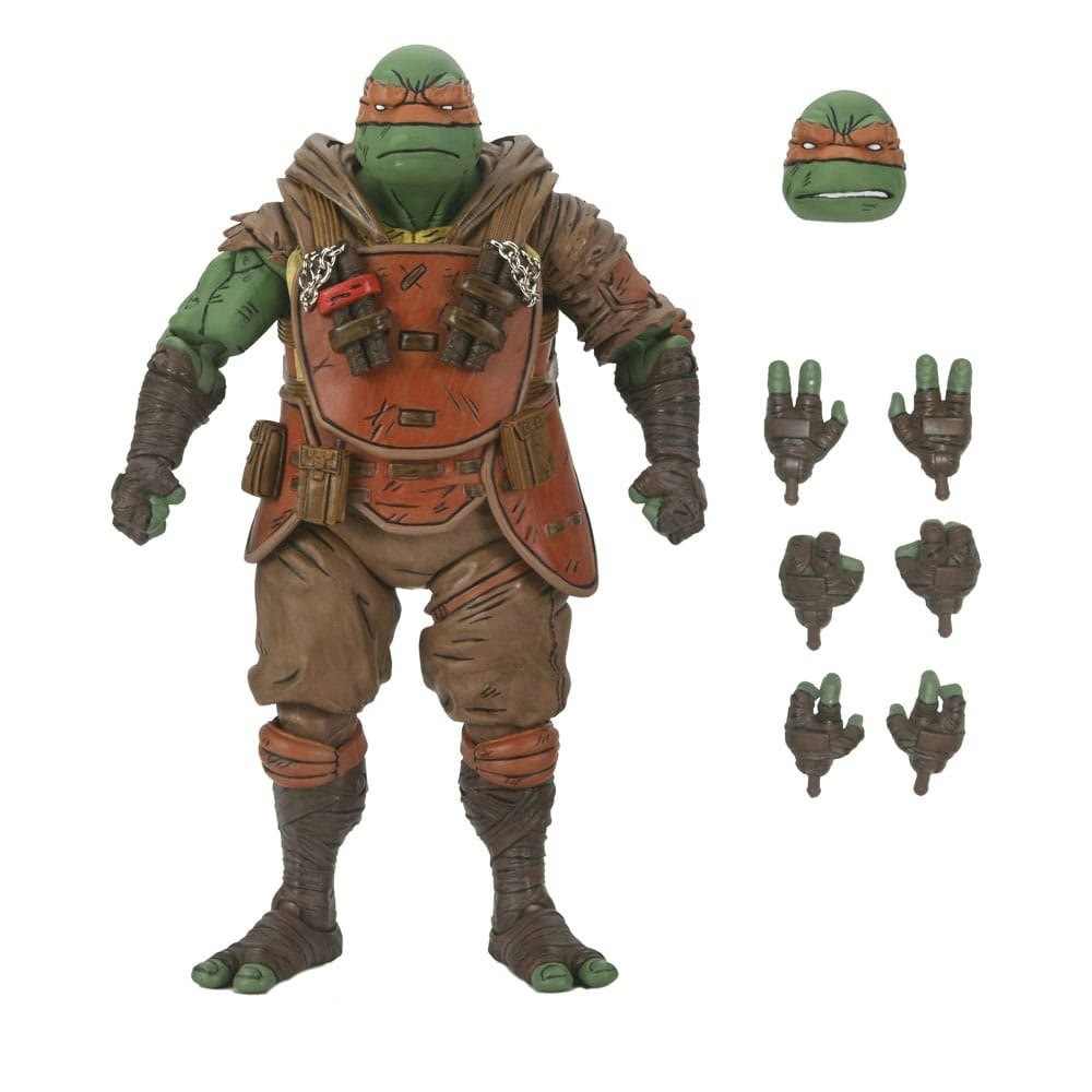 TMNT (The Last Ronin) Action Figure Ultimate Flashback Michelangelo 18 cm (Totalpris 598,-)