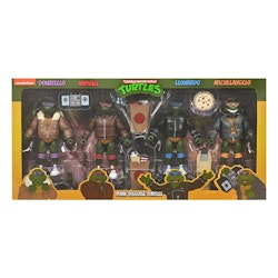 TMNT (Cartoon) Action Figures 4-Pack Punk Turtles 18 cm (Totalpris 2.195,-)