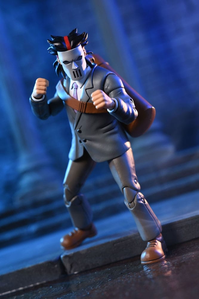TMNT (Cartoon) Action Figure 2 Pack Business Suit Casey Jones & Split Foot Soldier 18 cm (Totalpris 1095,-)
