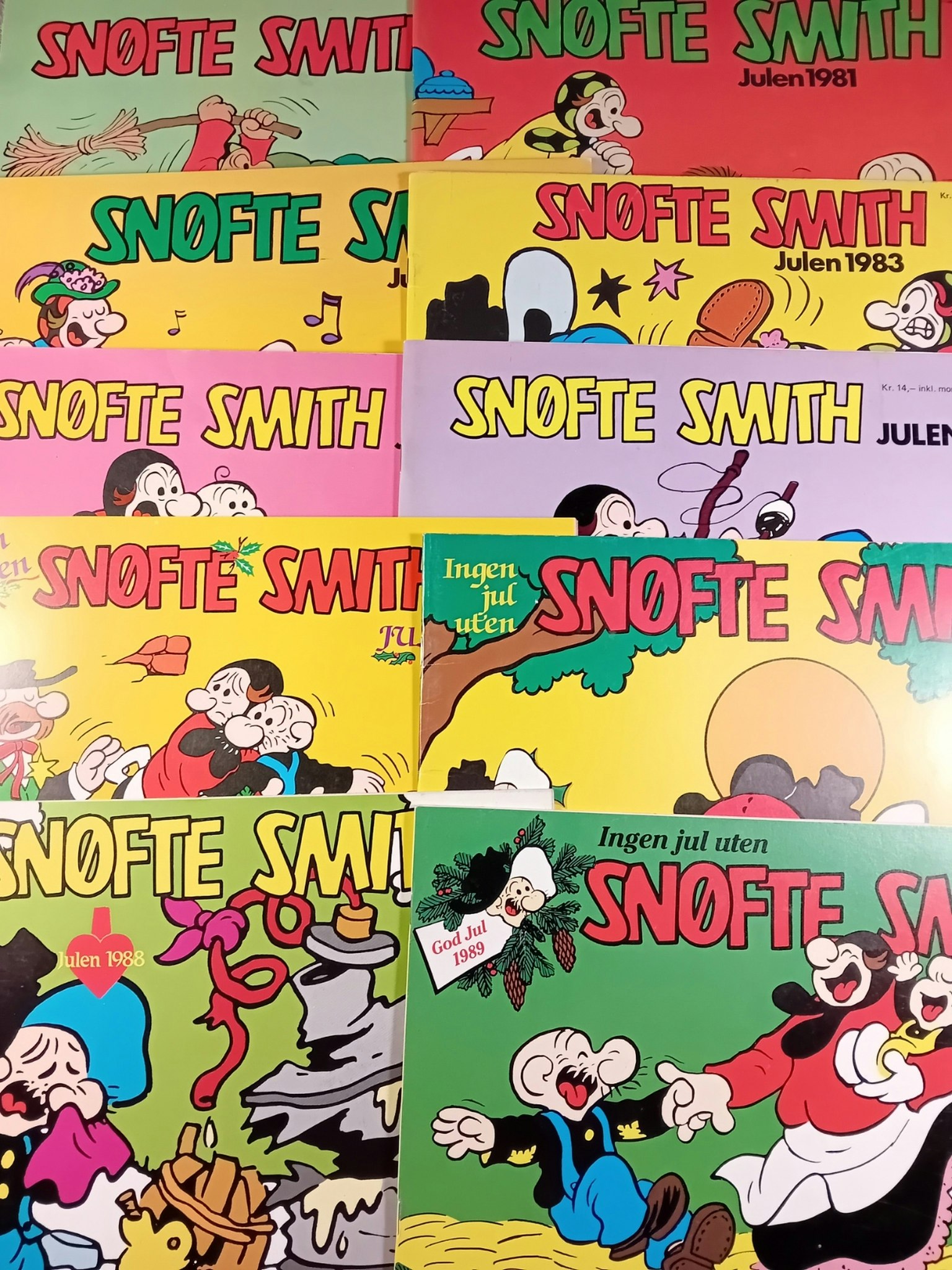 Snøfte Smith 1980 - 1989