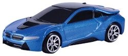 BMW i8 blå
