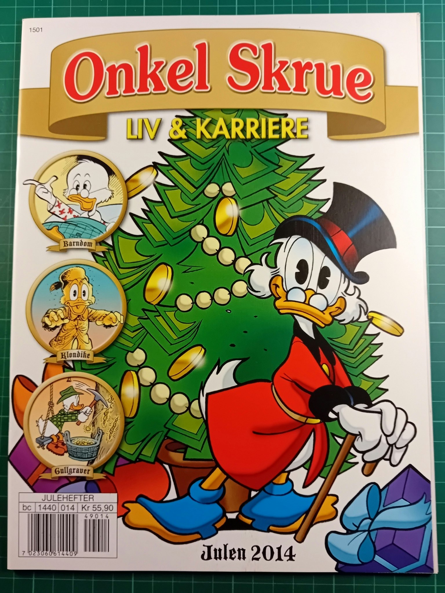 Onkel Skrue Liv og karriere Julen 2014