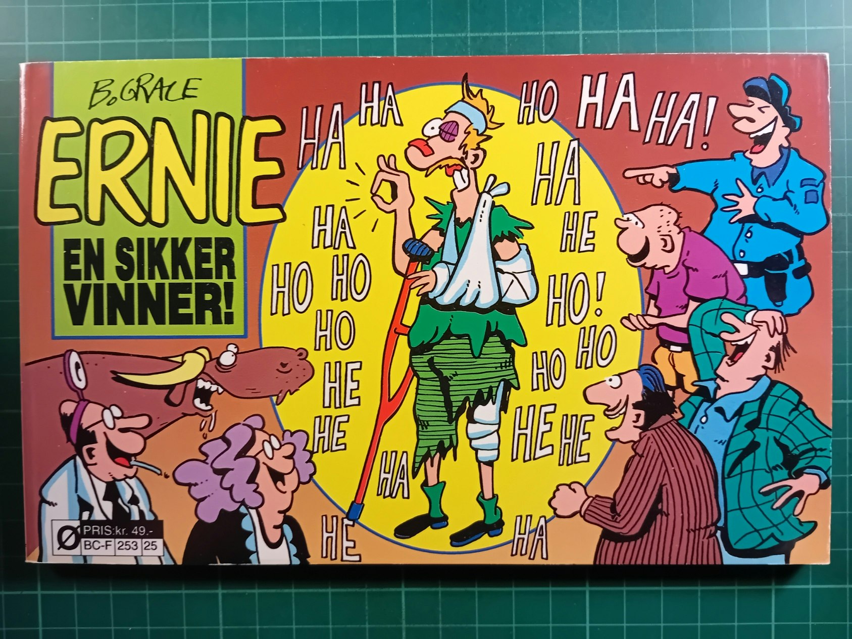 Ernie en sikker vinner