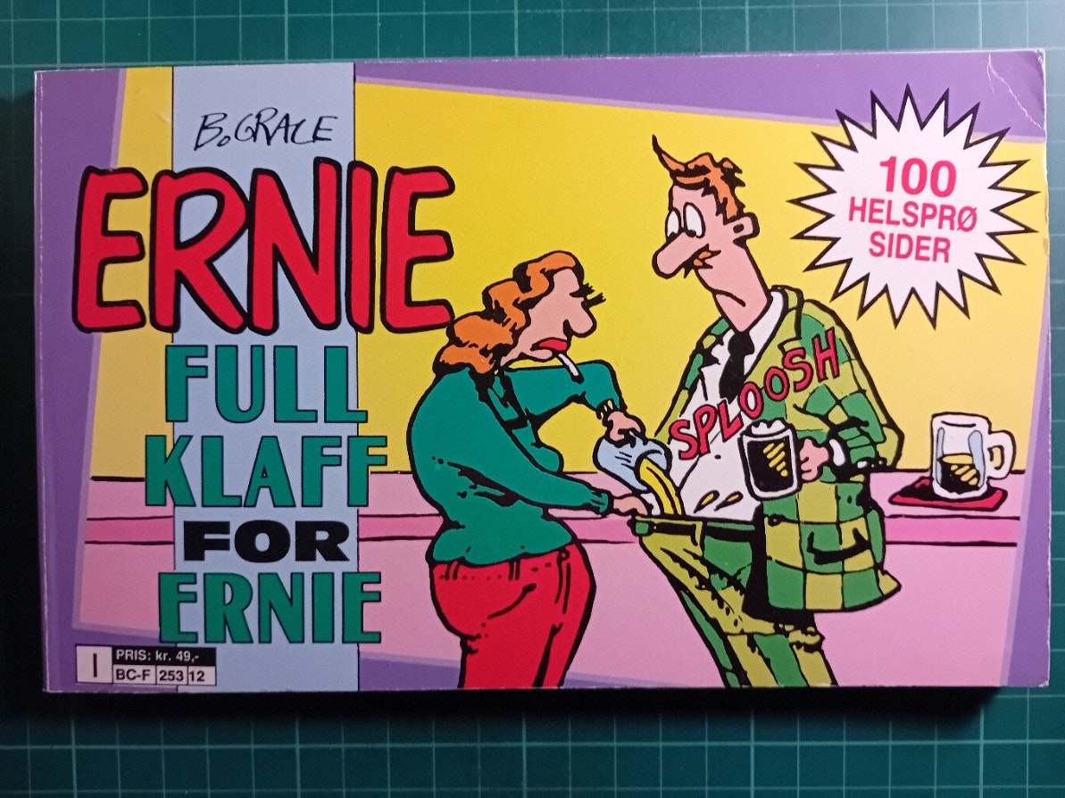 Ernie Full klaff for Ernie