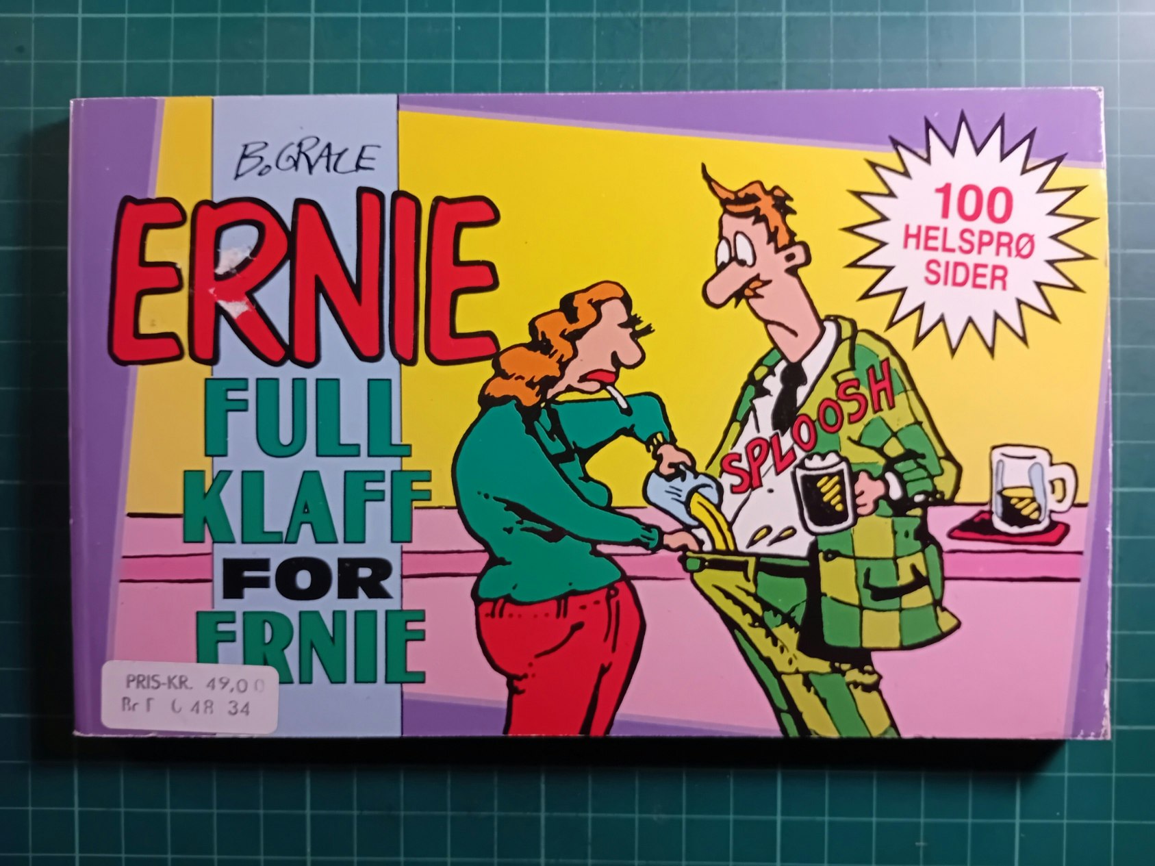 Ernie Full klaff for Ernie