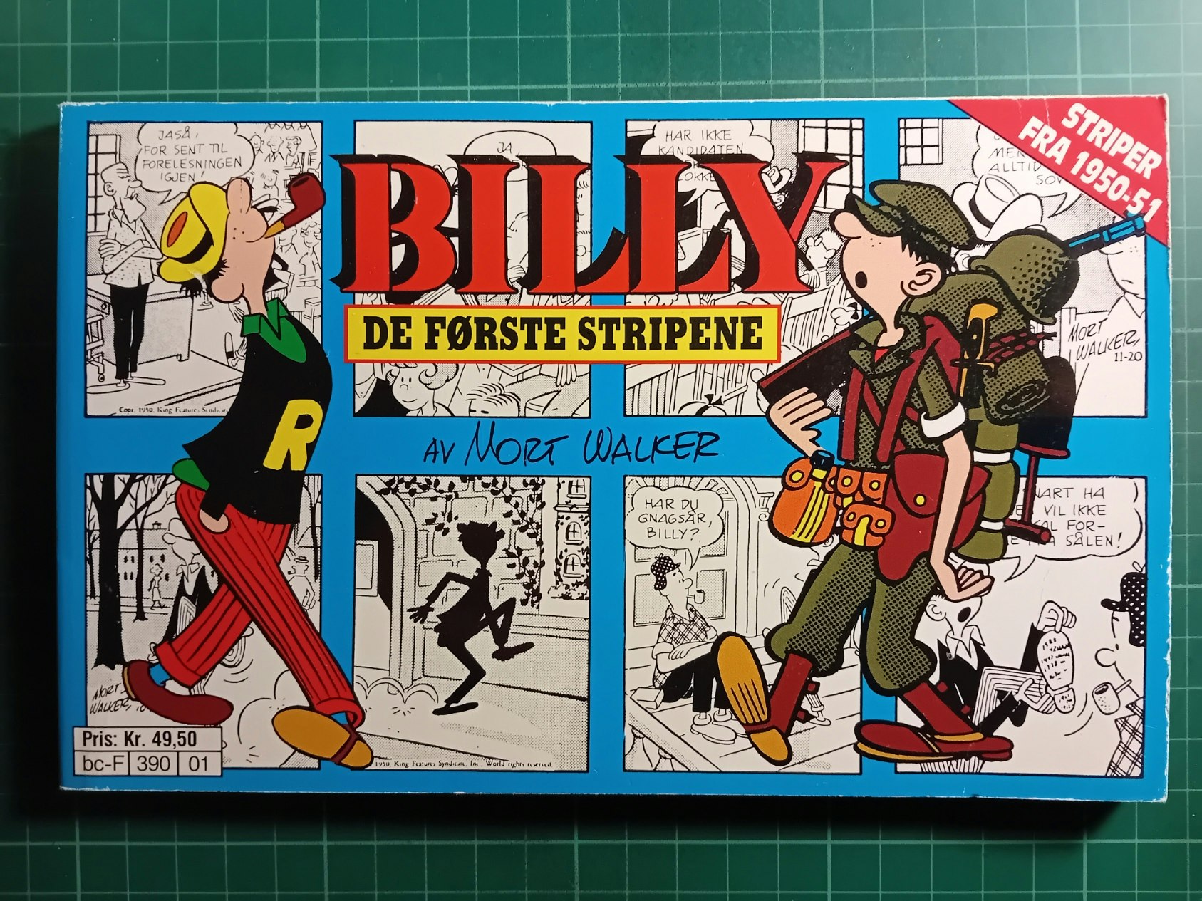 Billy de første stripene