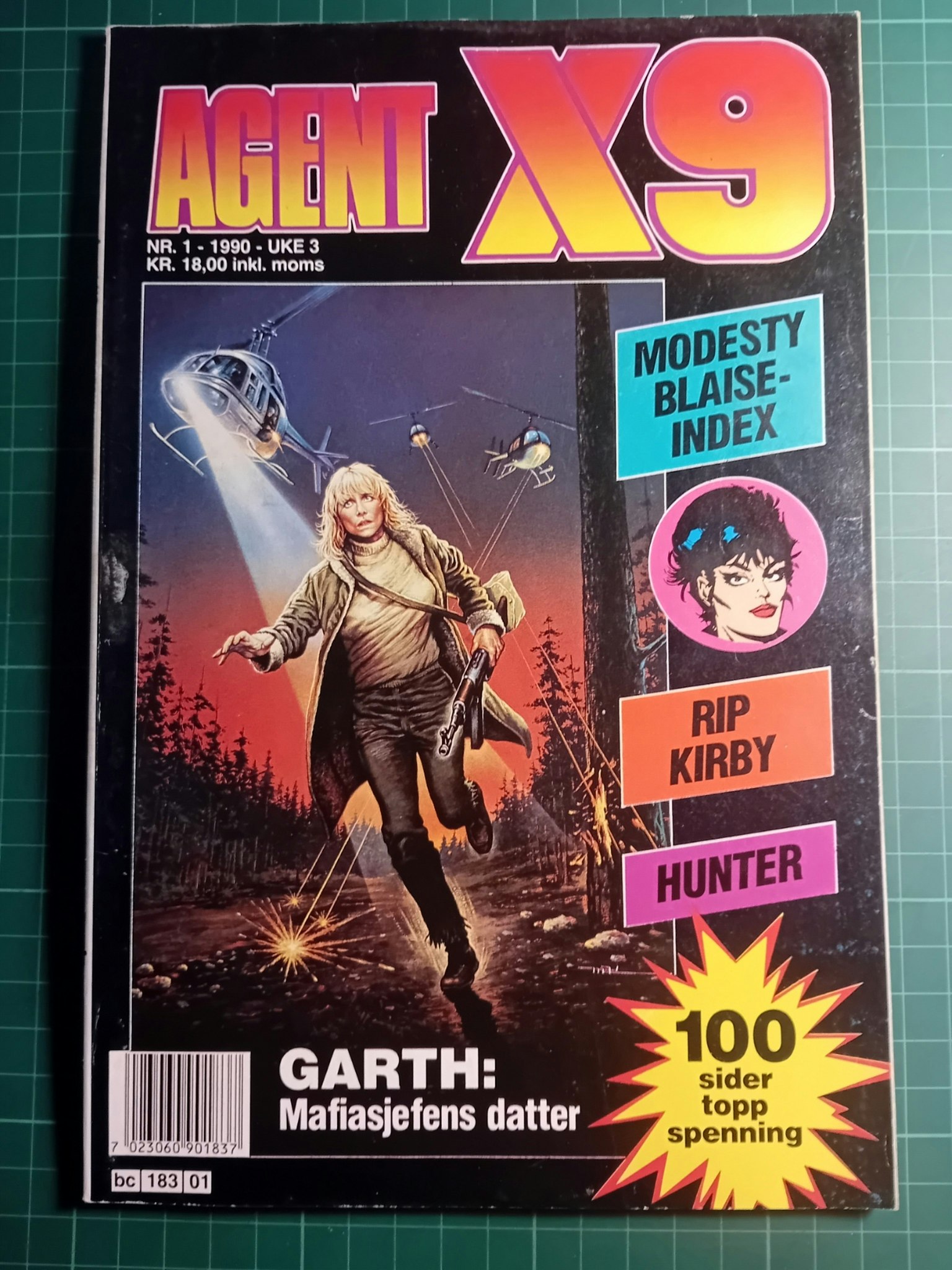 Agent X9 1990 - 01