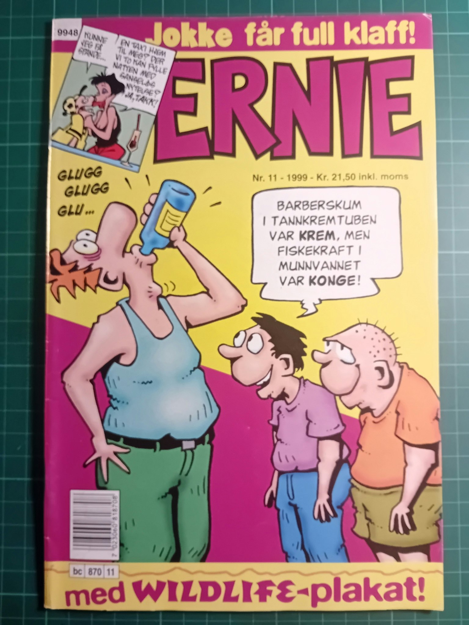 Ernie 1999 - 11 m/poster