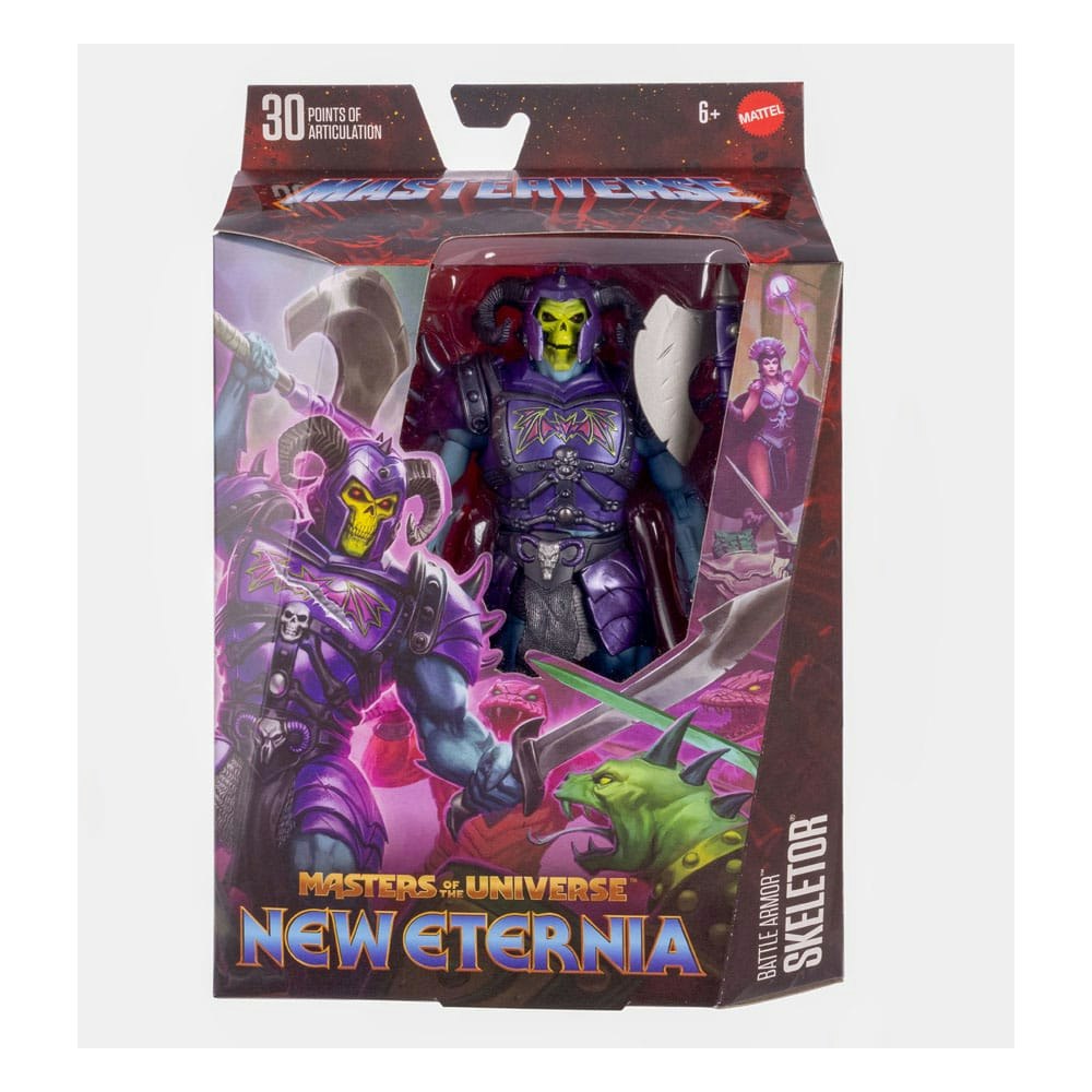Motu Masterverse: : New Eternia Battle Armor Skeletor (Totalpris 398,-)