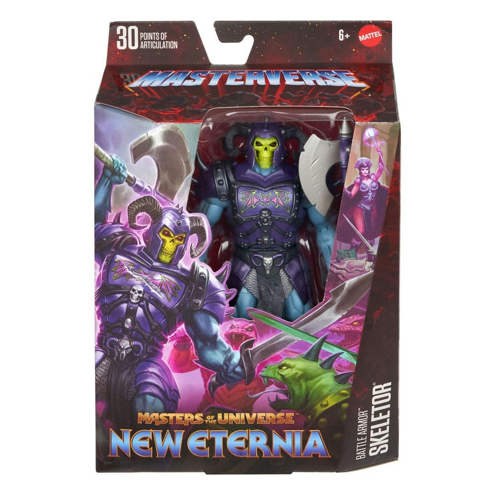 Motu Masterverse: : New Eternia Battle Armor Skeletor (Totalpris 398,-)