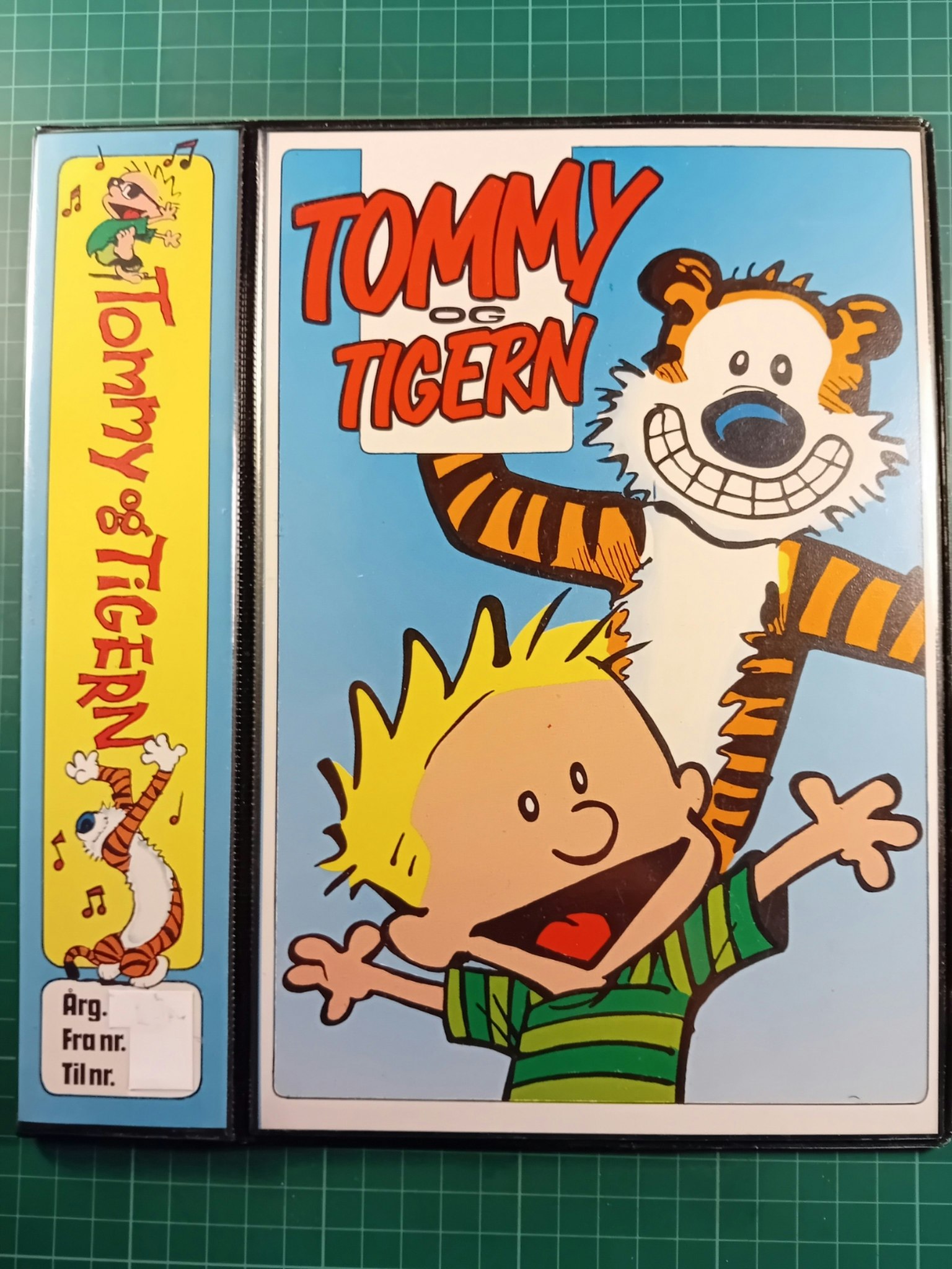 Samlerperm Tommy og Tigern u/klips