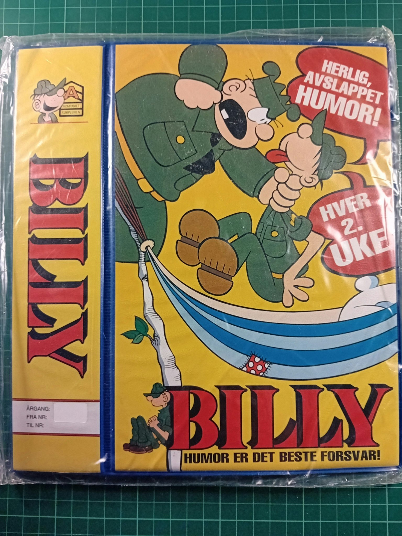 Samlerperm Billy forseglet m/klips