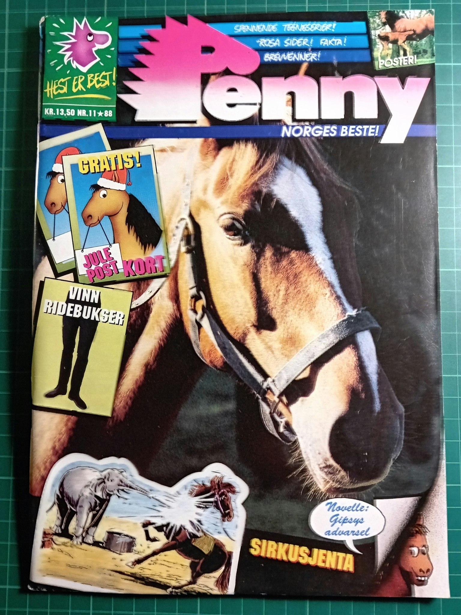 Penny 1988 - 11 m/julekort