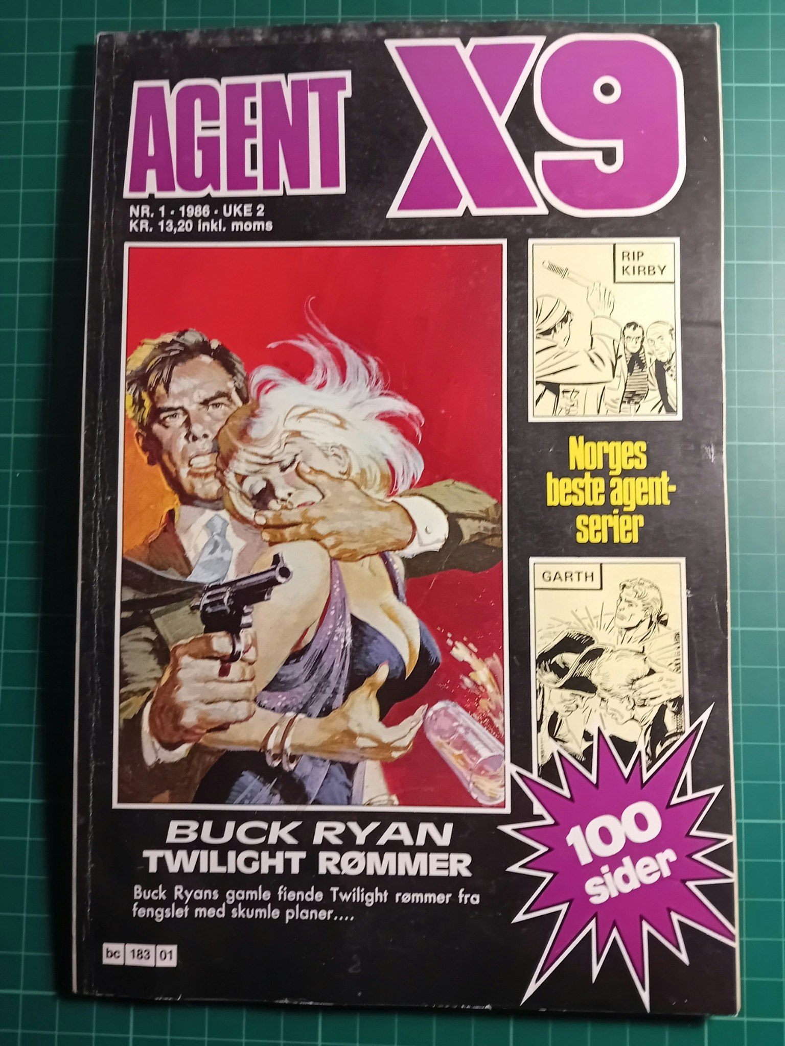 Agent X9 1986 - 01