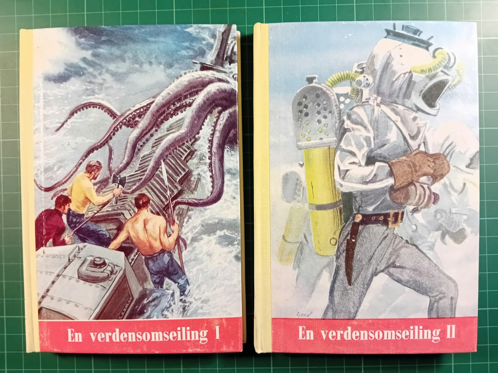Nå-bøkene nr 13+14 En verdensomseiling (under havet)